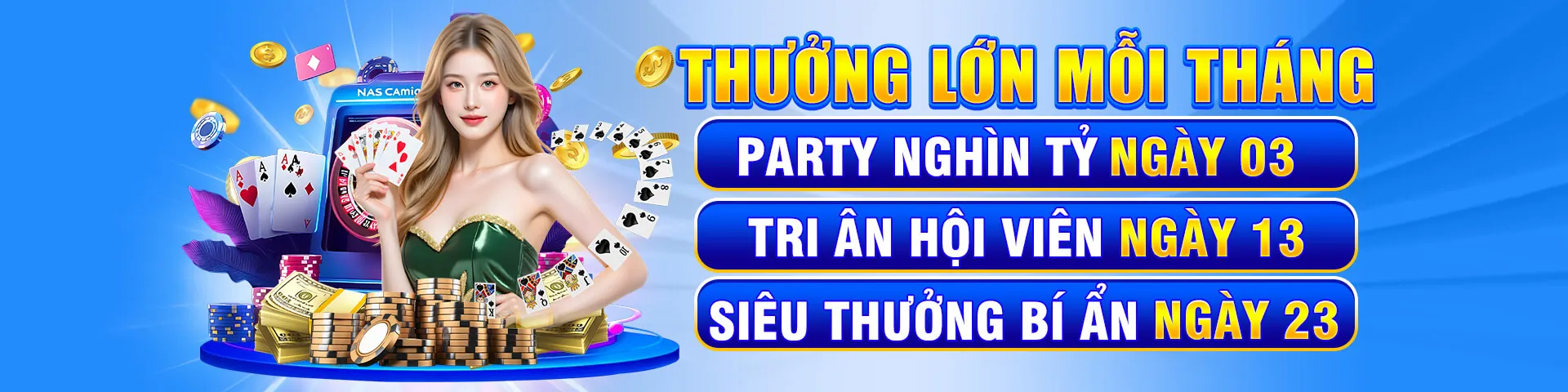 Máy đánh bạc nổ hũ với tiền vàng và hiệu ứng ánh sáng rực rỡ của zh88 win